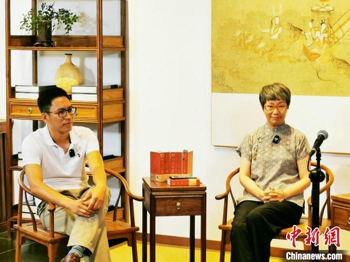 故宫博物院研究馆员杨丹霞和马顺平主讲首场公益读书活动 故宫博物院供图